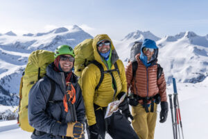 Happy SIET avalanche course participants after field session